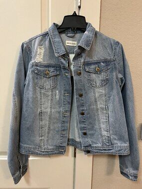 Filly Flair Mind Code Women's Denim Jean Jacket